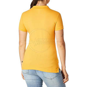 Camiseta Polo de mujer de alta calidad a precio bajo 2025, nuevo diseño, camiseta Polo de mujer de Color personalizado, camiseta Polo - Product Image 6