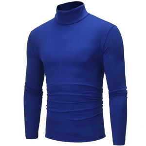 Camiseta fina de cuello alto para hombre, ropa interior térmica de invierno, Tops para otoño, ropa cómoda de invierno - Product Image 3