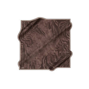 Luxury Designer Zebra Pattern Silk <b>Square</b> <b>Scarf</b> Digital Print for Spring & Summer - Product Image 1
