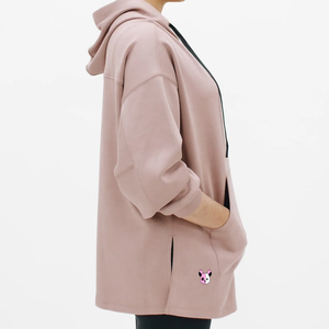 Haute qualité tissu doux femmes musulman modeste couverture complète vêtements islamiques à manches longues femme sweats à capuche musulmans sweats pour les filles - Product Image 2