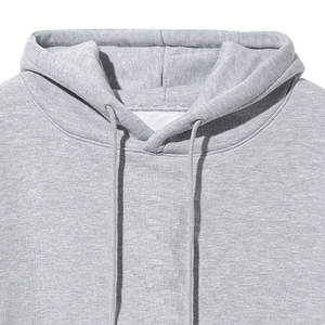 Sweat à capuche d'automne unisexe en coton biologique imprimé personnalisé écologique avec broderie Sweat-shirt à coupe surdimensionnée - Product Image 4