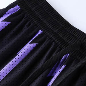 Pantalones cortos deportivos para hombre de calidad superior buenos para el verano correr Fitness estilo casual cintura elástica patrón sólido lona servicio OEM - Product Image 3