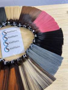 SDD-Cabello virgen vietnamita, pelo liso de trama, muchos colores, precio al por mayor, 2023 - Product Image 3