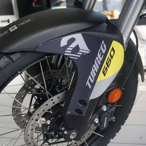 Adesivi Protettivi 3D per Forcella Moto Aprilia Tuareg 660 2022-2025, Compatibili con i Modelli 2022-2025 - Product Image 1
