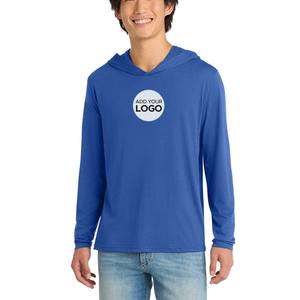 Venta al por mayor de sudaderas con capucha de logotipo personalizado a granel Bella + Canvas Unisex Tri-blend Full-Zip Lightweight Hoodie - 3939 - Product Image 4