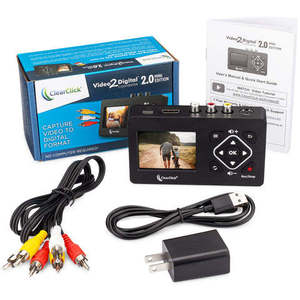 Video2Digital ®   Convertisseur 2.0 (Deuxième Génération) Édition Mini : Capturez la vidéo de vos magnétoscopes, cassettes VHS, Hi8, caméscopes, DVD, etc. - Product Image 6