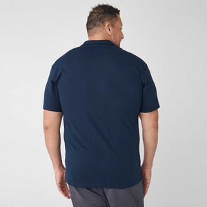 Servicio de OEM logotipo personalizado profesional con transpirable suave impresión liso manga corta Casual hombres Polo camisetas para la venta - Product Image 2
