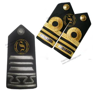 Professional Custom wings pin badge epaulette ceremonial uniform accessories