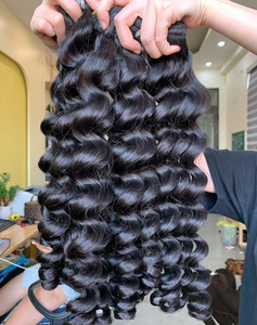 The Big Curly Hair Cabello humano vietnamita 100%, 100% Cabello sin procesar en cabello humano rizado - Product Image 5