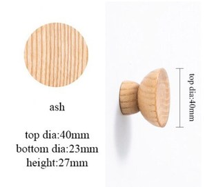 Different style wood knobs <b>pull</b> cabinet drawer <b>for</b> <b>home</b> dresser door cabinet furniture decorative kitchen wardrobe handle knobs - Product Image 5