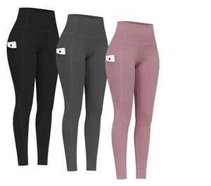Leggings tendance pour femmes, yoga, évacuation de l'humidité, coupe ajustée, taille haute, push-up, leggings de sport, logo personnalisé - Product Image 5