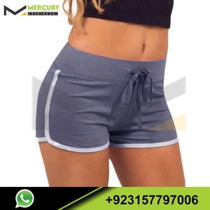 Pantalones cortos básicos para mujer multicolor personalizados al por mayor, lo mejor para correr, ciclismo, natación, salto, gimnasio, Fitness, Yoga, levantamiento de pesas - Product Image 2