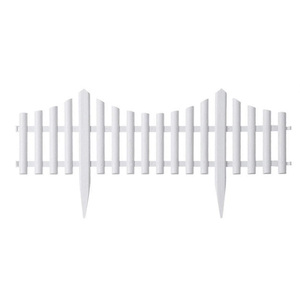 Panneau de clôture de jardin en plastique one99 Panneau de clôture de jardin décoratif en plastique pour jardin Piquets de protection Bordure décorative pour l'extérieur - Product Image 4