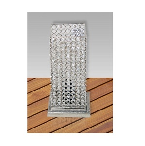 Crystal Cylinder Latest Candle Holder Gold Candlestick Holder Home Wedding <b>Table</b> Centerpieces <b>Tall</b> Flower Vase for Wedding - Product Image 2