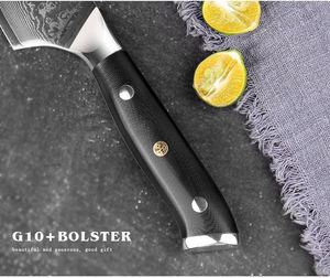 Venta al por mayor personalizado de calidad superior OEM ODM servicio de acero de Damasco profesional japonés cocina Chef cuchillo mango cuchillo de cocina - Product Image 4