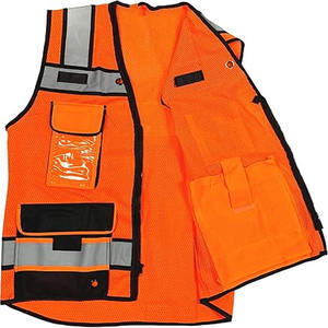 Gran oferta, chaleco de seguridad personalizado, ropa de trabajo de tripulación de construcción de alta visibilidad, varios tamaños, colores, ropa de seguridad reflectante OEM - Product Image 5