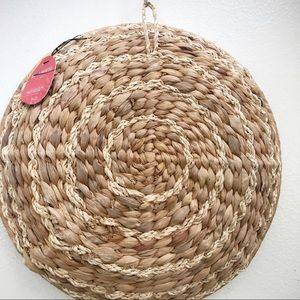 Boho Classic Style Seagrass Wall <b>Baskets</b> <b>Hanging</b> for Home Decoration Eco-friendly Creative Interiors - Product Image 4