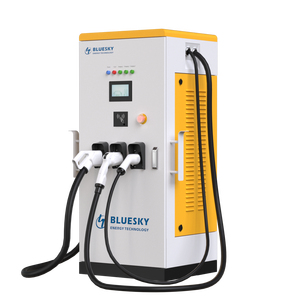 Chargeur de véhicule électrique commercial intégré DC/AC 142 kW, trois connecteurs CCS2 & CHAdeMO & Type 2 pour véhicule électrique - Product Image 1