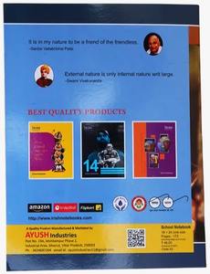 Carnet de notes professionnel irlandais le plus vendu pour l'école, le collège, les études et l'apprentissage organisé, prix d'exportation - Product Image 4