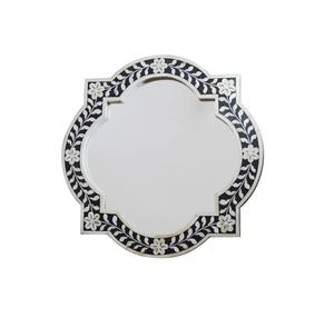 Espejo de pared con incrustaciones de hueso hecho a mano sólido, marco decorativo con incrustaciones de perlas madre de alta calidad, estilo moderno para decoración del hogar - Product Image 6
