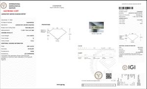 2.03 ct Poire Cut Lab-Grown Diamond IGI Certified G Color VVS2 Clarity Lab-Stone - Product Image 5