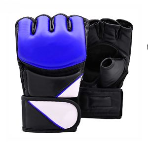 ถุงมือ MMA หนังน้ำหนักเบาปรับสายรัดข้อมือสำหรับฝึกซ้อมเตะมวยที่บ้านผู้ผลิตระดับมืออาชีพ - Product Image 4