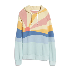 Sweat à capuche mélangé 100% coton conçu en usine pour hommes respirant confortable avec impression 3D solide nouveau style pour l'hiver - Product Image 6