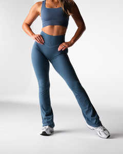 กางเกงเลกกิ้งแฟชั่นเอวสูงและฟิตเนสสำหรับผู้หญิงระบายอากาศได้ดี - Product Image 2