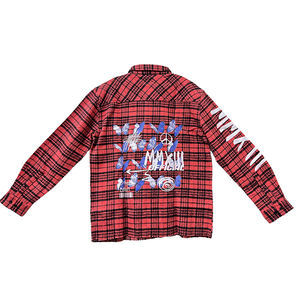 เสื้อเชิ้ตผ้าสักหลาดไซส์ใหญ่สำหรับผู้ชายเสื้อเชิ้ตลำลองหลากสีสำหรับนักธุรกิจชายผ้าคอตตอน100% ใส่สบาย - Product Image 2