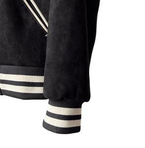 แจ็คเก็ตหนังแคนวาสแขนยาวทันสมัยสำหรับผู้ชาย สไตล์ลำลอง ศิลปะ ฤดูใบไม้ร่วง ฤดูหนาว สินค้ามาใหม่ กันน้ำ เป็นมิตรกับสิ่งแวดล้อม - Product Image 4