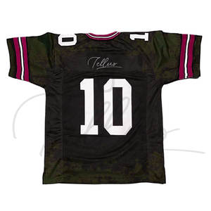 Camisetas de Fútbol Americano Clásicas Personalizadas al por Mayor, de Alta Calidad, Cortas, 100% Poliéster, Secado Rápido, Tallas Grandes, Ropa Deportiva de Equipo Americano - Product Image 2