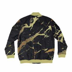 แจ็คเก็ตบอมเบอร์ผ้าโพลีเอสเตอร์/ไนลอน ทรงเข้ารูป กันลม คุณภาพสูง สำหรับฤดูหนาว ผลิตตามสั่ง ย้อมสีพื้น แบบเรียบง่าย เป็นมิตรกับสิ่งแวดล้อม ขายดี - Product Image 2