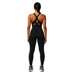 Body de Yoga Cruzado para Mujer, Absorbe la Humedad, Protección UPF, Elástico en Cuatro Direcciones, Sin Rebote, Soporte, OEM, ODM - Product Image 5