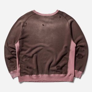 เสื้อสเวตเตอร์คอกลมของผู้ชายเสื้อสเวตเชิ้ตคอกลมผ้าฝ้าย100% โอเวอร์ไซส์สำหรับผู้ชายจาก2025 - Product Image 2