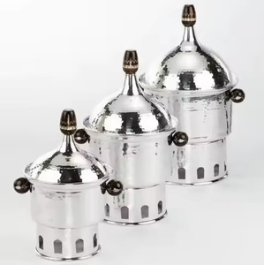 Casserole polyvalente en acier inoxydable de style moderne pour serveur de marmites dorées chauffe-plats décoratifs durables et écologiques - Product Image 3