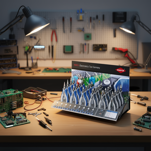 ตู้เก็บเครื่องมืออิเล็กทรอนิกส์ Knipex แบบเปล่าสำหรับจัดแสดงคีม 24 ชิ้น - Product Image 3