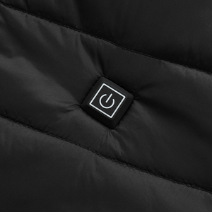 Combinaison de veste chauffante d'hiver pour hommes et femmes Réglage de la température à trois vitesses avec batterie rechargeable Vous garde au chaud - Product Image 3