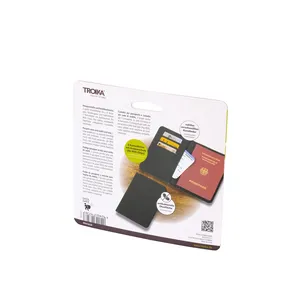 Troika Slim Pass Porta Passaporto Personalizzato, Porta Carte e Banconote, Accessori Tecnologici - Product Image 2