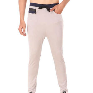 Pantalon décontracté sportif pour homme, taille mi-haute, 100% coton, vente chaude, prix bas, nouvelle marque personnalisée - Product Image 1