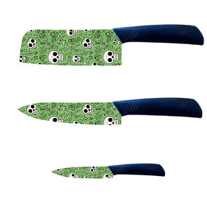 Juego de Cuchillos de Chef Profesionales de Cerámica con Mango de Plástico, 4 Piezas, Alta Calidad para Uso Comercial, Venta al por Mayor - Product Image 1