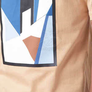 Venta al por mayor de alta calidad ligero 200gsm en blanco gráfico personalizado impreso algodón secado rápido liso de gran tamaño pesado camiseta unisex - Product Image 2