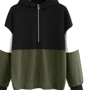 Sudaderas con capucha de algodón polar de peso pesado para hombres y mujeres Ropa informal de gran tamaño personalizada con logotipo frontal para invierno - Product Image 2