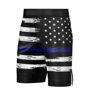 Custom <b>Men's</b> MMA Training Grappling Gym <b>Shorts</b> Set Canvas Solid Hot <b>Shorts</b> <b>Pattern</b> Quick Dry Breathable Anti-Wrinkle Vintage - Product Image 3