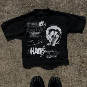 Camiseta Deportiva para Hombre, Personalizada con Logotipo Frontal, de Alta Calidad, Transpirable, de Secado Rápido, 350 Gramos, Talla Grande, para Fitness y Running - Product Image 1