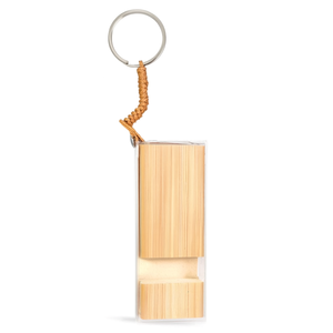 Portachiavi Promozionale Ecologico in Bambù - Kian - Product Image 3