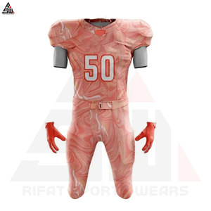 Nuovo arrivo giovani personalizzabili maglie da Football americano stile giovanile Design traspirante ad un prezzo ultime divise - Product Image 6