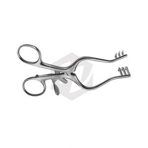 Retractor WULLSTEIN Sharp 130 mm Retractor automático Retractor Abdominal Retractor Acero inoxidable Instrumentos médicos Mayoristas a granel - Product Image 5