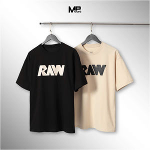 Camisetas de gimnasio de gran tamaño de algodón 100% para hombre con logotipo personalizado, ropa de calle deportiva de peso pesado con serigrafía para deporte GSM alto - Product Image 1