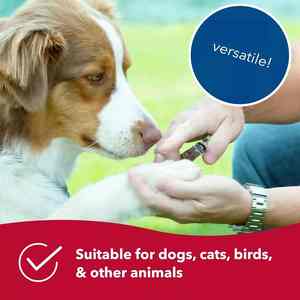 HexaCare-Recortador de uñas profesional para mascotas, maquinilla de afeitar afilada de acero inoxidable, cortaúñas ancho y abierto para gatos y perros - Product Image 6