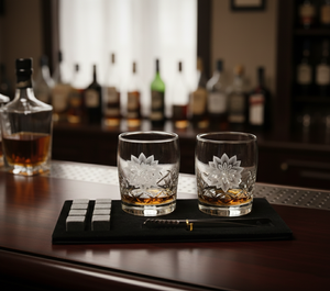 Ensemble de verres à <span class=keywords><strong>whisky</strong></span> en cristal de luxe avec boîte cadeau, pierres à <span class=keywords><strong>whisky</strong></span>, pinces pour bar, fête, logo personnalisé, vente en gros d'ensemble de <span class=keywords><strong>whisky</strong></span> - Product Image 4